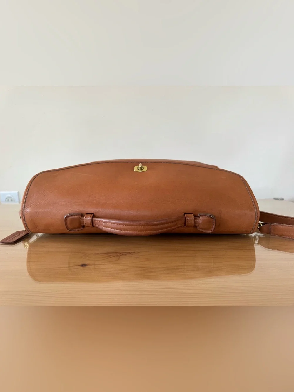 Vintage Coach Lexington Briefcase 5265 in British Tan READ